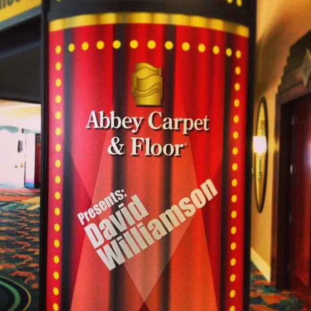 Thanks to the wonderful folks at Abbey Carpet Co
