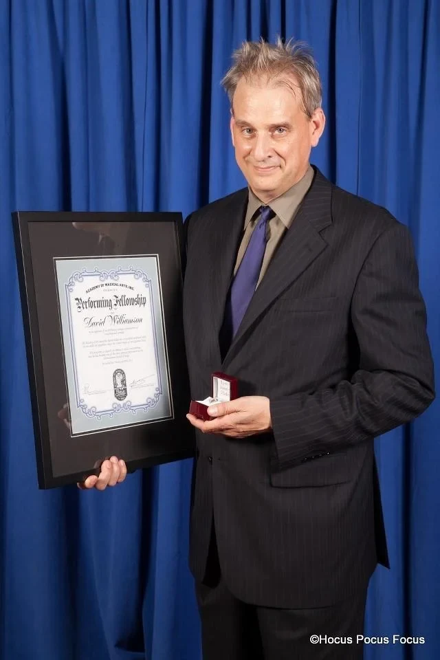 I’m truly honored by the recognition given to me at the Magic Castle Awards in Los Angeles this past week